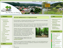 Tablet Screenshot of dippmannsdorf.de